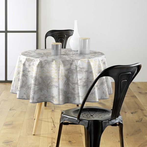 Ar mitru drānu noslaukāms galdauts ø 160 cm Coconut – douceur d'intérieur-image-2