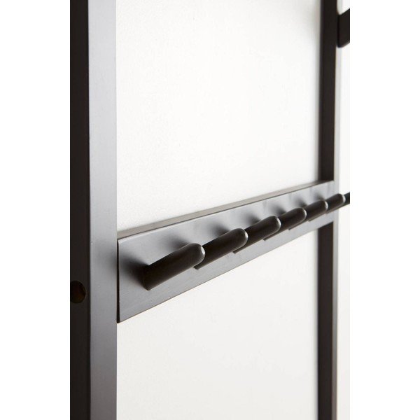 Melna priedes masīvkoka priekšnama iekārta 75x190x32 cm Cole – Jotex-image-3