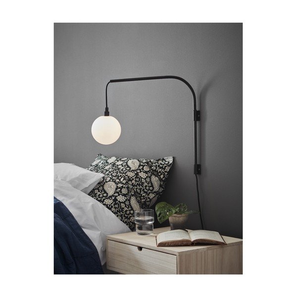 Melna sienas lampa Markslöjd Buddy-image-1