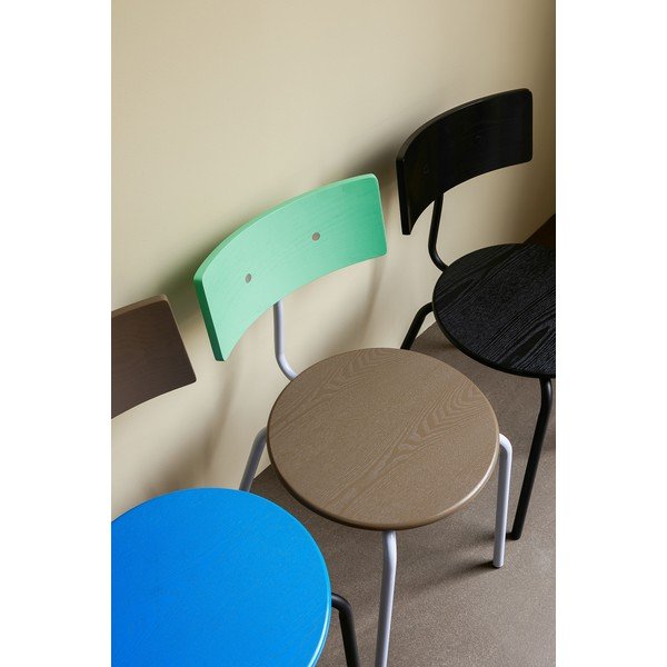 Zaļi/dabīga toņa pusdienu krēsli (4 gab.) Koi – Hübsch-image-1