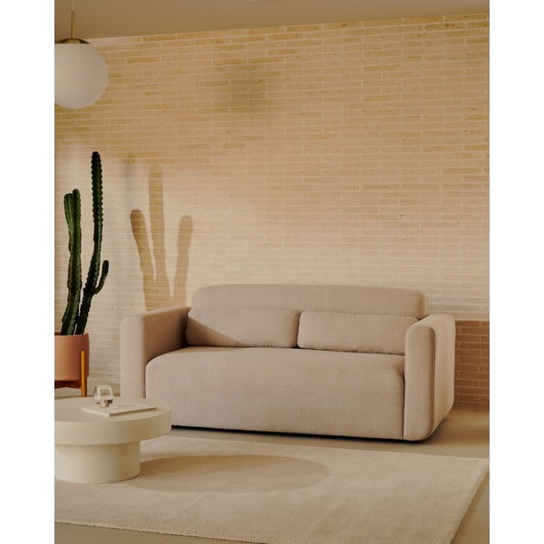 Bēšs modulārā dīvāna spilvens Neom – Kave Home-image-3