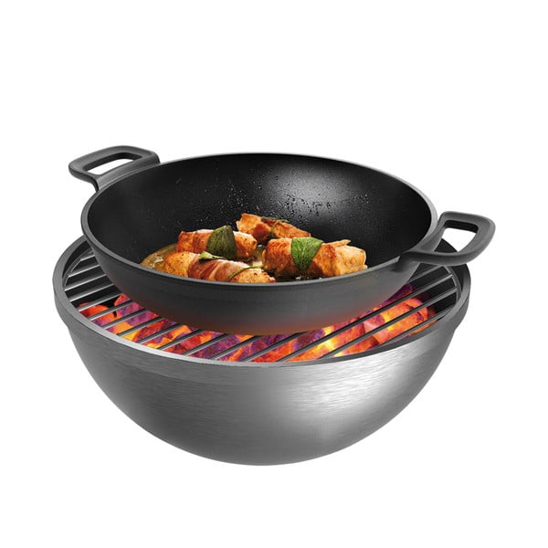 Wok čuguna panna ø 30 cm Massive – Tescoma-image-3