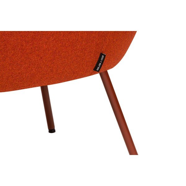 Sarkans vilnas atpūtas krēsls RM58 – noo.ma-image-4