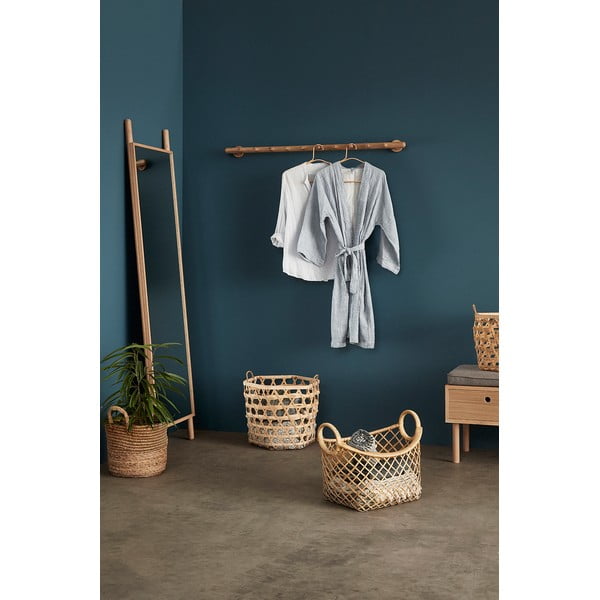 Grīdas spogulis ar masīvkoka rāmi 53x188 cm Lean – Hübsch-image-2