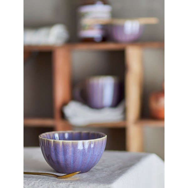 Tumši violeta akmensmasas bļodiņa 400 ml Latina – Bloomingville-image-1