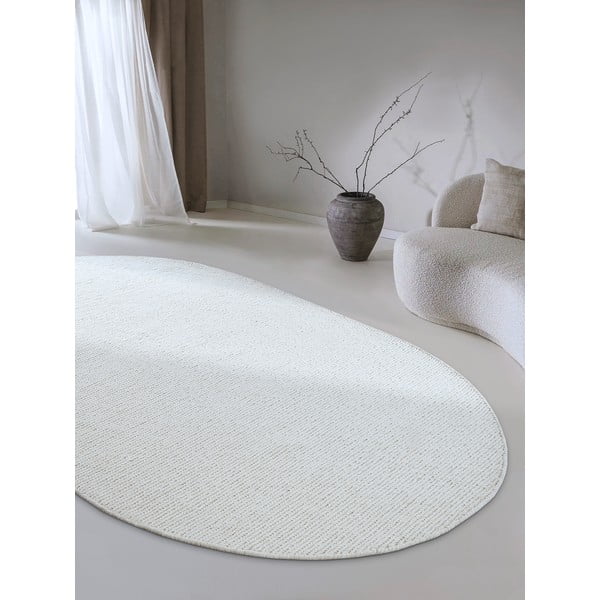 Balts ar rokām darināts vilnas paklājs 160x230 cm Francois – Villeroy&Boch-image-1