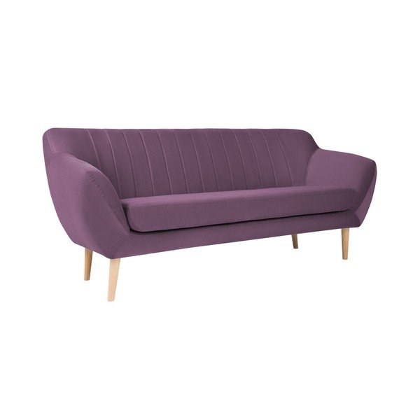 Violets samta dīvāns Mazzini Sofas Sardaigne, 188 cm-image-1
