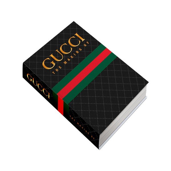 Dekoratīva kaste grāmatas formā Piacenza Art Gucci