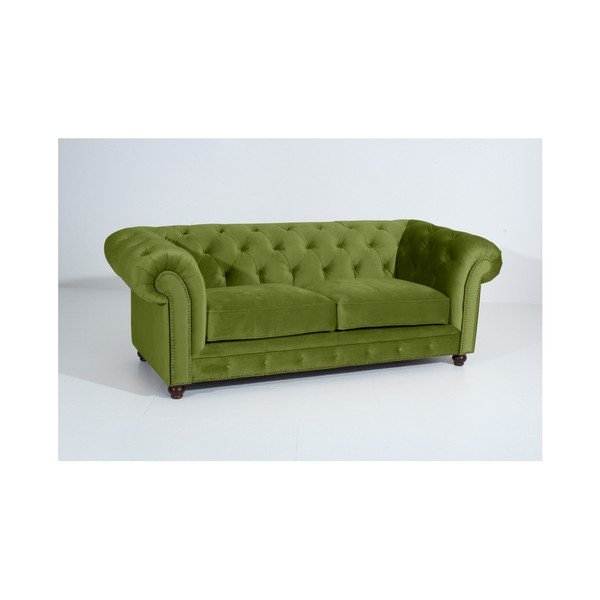 Zaļš dīvāns Max Winzer Orleans Velvet, 216 cm-image-2