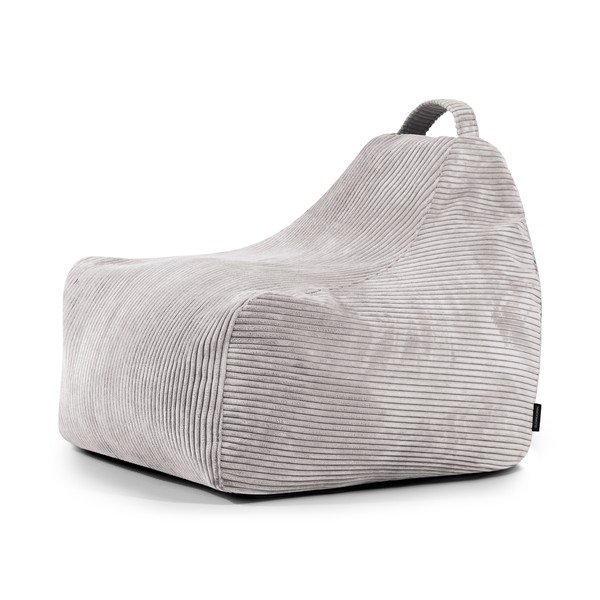 Gaiši pelēks velveta bērnu sēžammaiss Game Amuse – SLOWDOWN