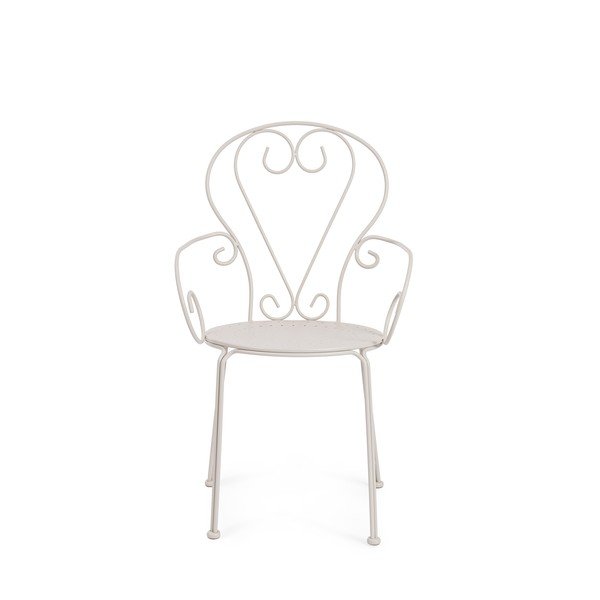 Bēšs metāla dārza krēsls Etienne – Bizzotto-image-2