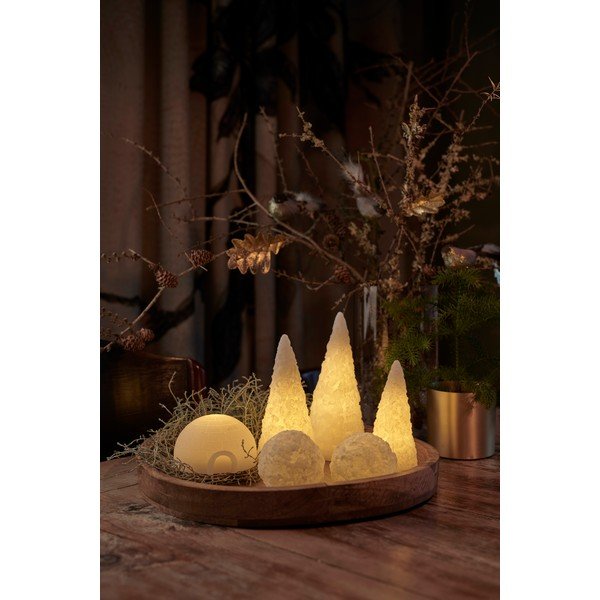 LED gaismas dekors Sirius Snow Cone, augstums 18 cm-image-1