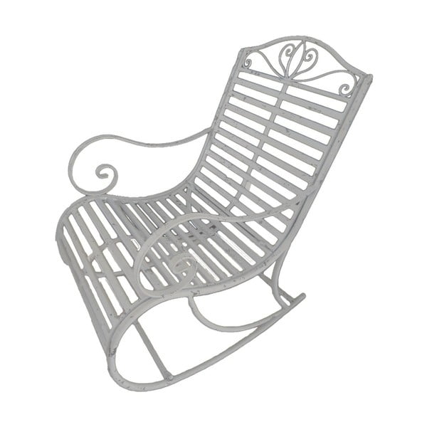 Balts metāla dārza krēsls Tambo – Garden Pleasure-image-1