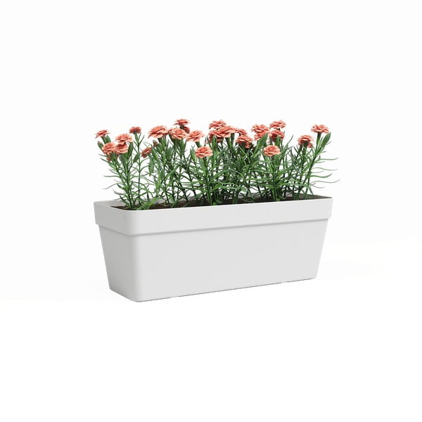 Pārstrādātas plastmasas pašlaistoša puķu kaste 50 cm Capri – Artevasi-image-2