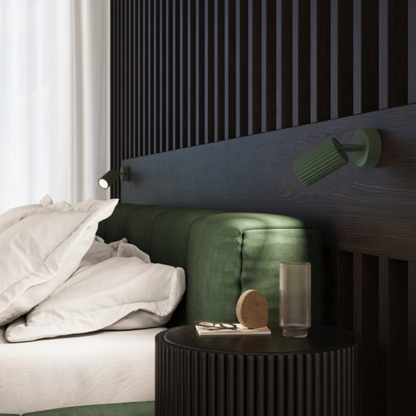 Zaļa prožektora tipa lampa 8x16 cm Gleam – Sollux-image-3