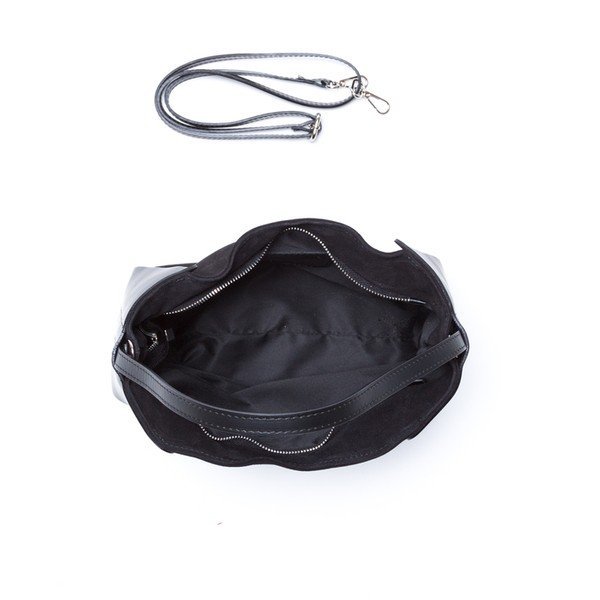 Ādas rokassoma Isabella Rhea 8009 Nero-image-2