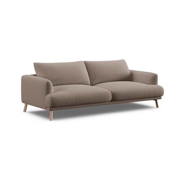 Pelēkbrūns dīvāns 200 cm Naomi – Micadoni 