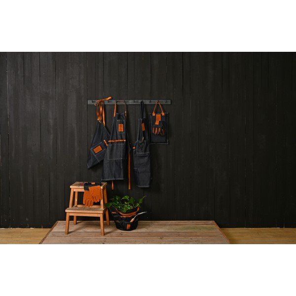 Zili un oranži dārza cimdi Esschert Design Denim-image-1
