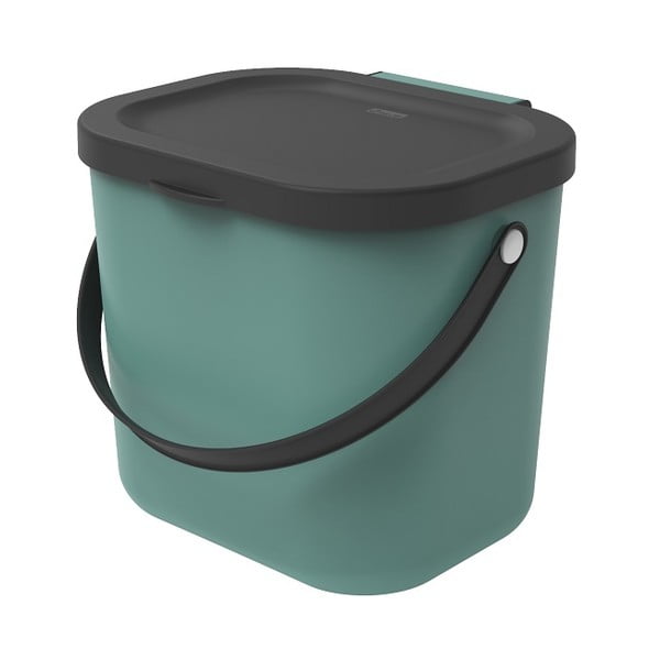 Zaļš kompostējamo atkritumu konteiners 6 l Albula – Rotho