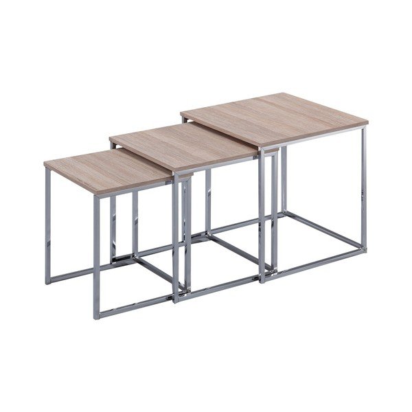 3 kafijas galdiņu komplekts Evergreen House Nest