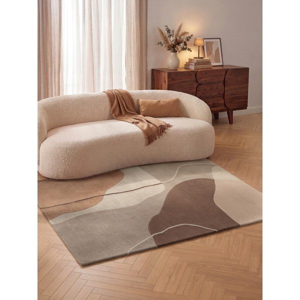 Brūns vilnas paklājs 200x290 cm Muse – Villeroy&Boch-image-1