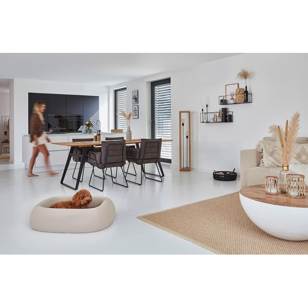 Gaiši brūna mājdzīvnieku gulta suņiem 76x93 cm Barca Taupe S/M – MiaCara-image-4