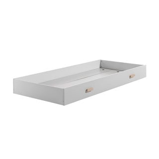 Balta atvilktne zem bērnu gultas 90x200 cm Kiddy – Vipack