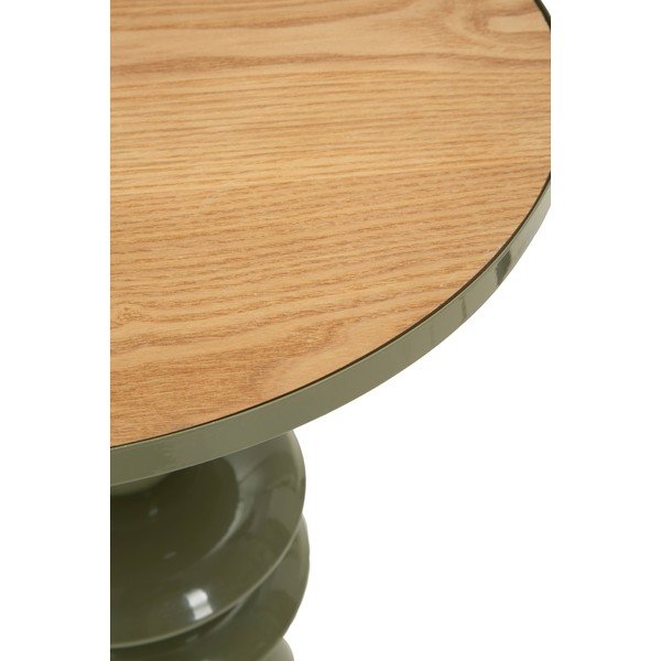 Metāla apaļš sānu galdiņš ø 45,5 cm Metal Console – Mauro Ferretti-image-4