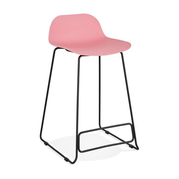 Rozā bāra krēsls Kokoon Slade Mini, sēdekļa augstums 66 cm
