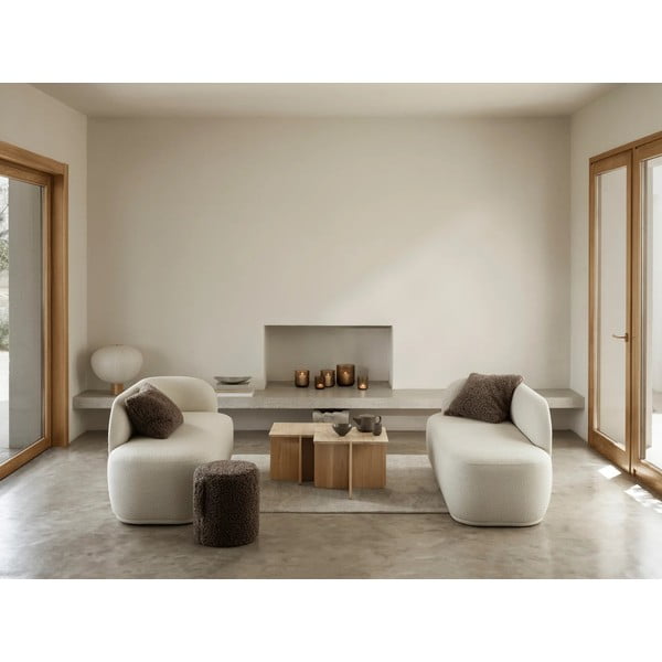 Buklē spilvendrāna 50x50 cm Teddy – Blomus-image-3