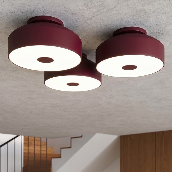 Bordo tērauda griestu lampa ø 30 cm Omiq – Sollux-image-3