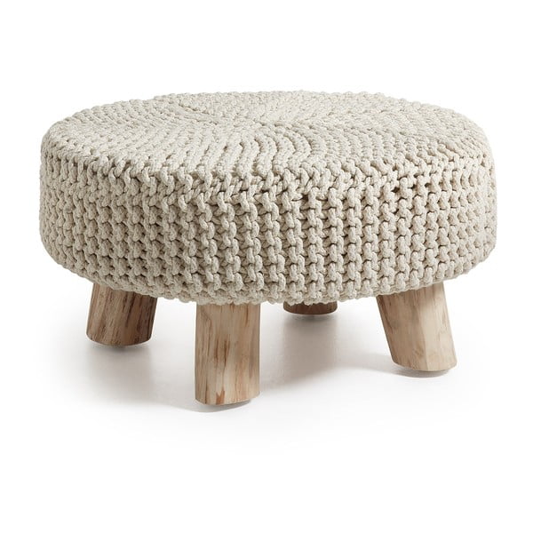 La Forma Storm plats krēmkrāsas kāju paliktnis