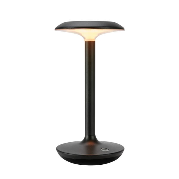 Melna LED galda lampa (augstums 20 cm) Petit – Markslöjd