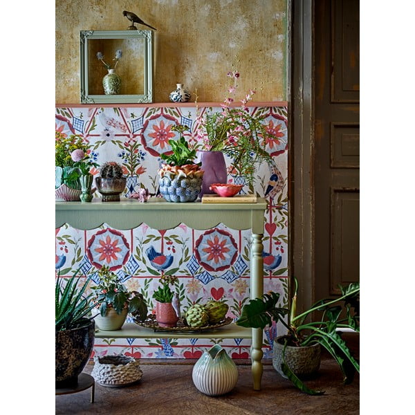 Gaiši zaļš priedes masīvkoka konsoles galds 36x106 cm Salla – Bloomingville-image-2