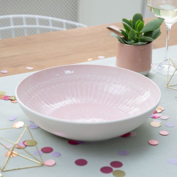 Rozā porcelāna servēšanas trauks Villeroy & Boch Blossom, ⌀ 26 cm-image-1