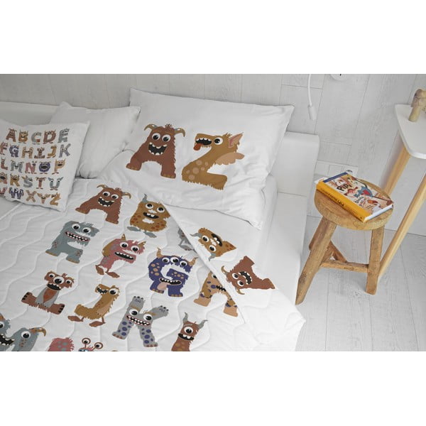 Stepēts segas un spilvendrānas komplekts no kokvilnas satīna 140x200 cm – Butter Kings-image-1