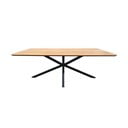 Ēdamgalds ar ozolkoka imitācijas galda virsmu 90x160 cm Cesura – Unique Furniture