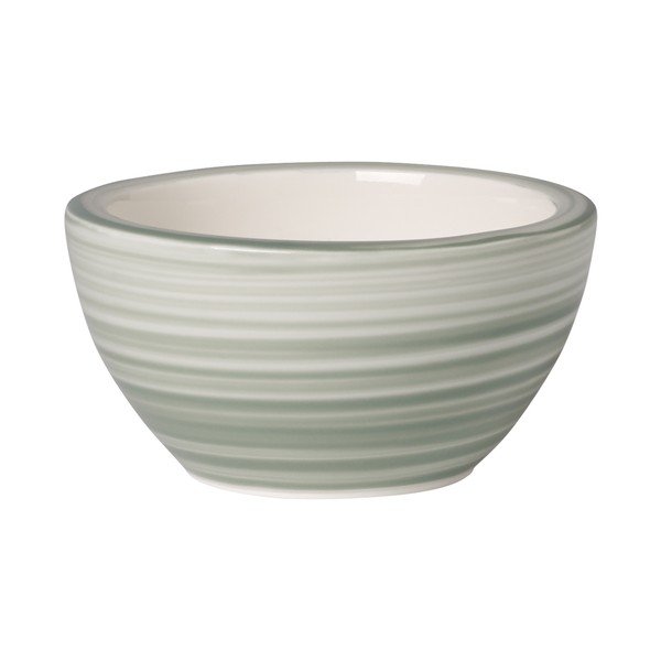 Zaļš un balts porcelāna mērcējamais trauks Villeroy & Boch Artesano Nature, 8 cm