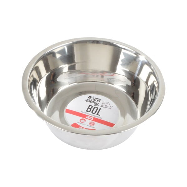 Nerūsējošā tērauda bļodiņa suņiem ø 25 cm – Love Story-image-2