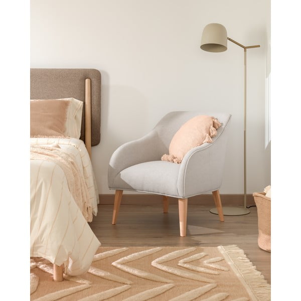 Bēša stāvlampa Kave Home Alish-image-1