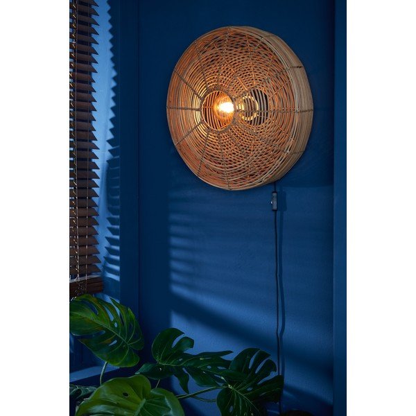 Sienas lampa dabīgā tonī Mataka – Light & Living-image-1