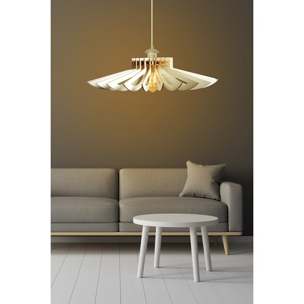 Balta piekaramā lampa ø 68 cm – Opviq lights-image-1