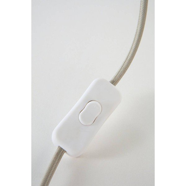 Pelēka keramikas galda lampa (augstums 40 cm) Milera – Jotex-image-3
