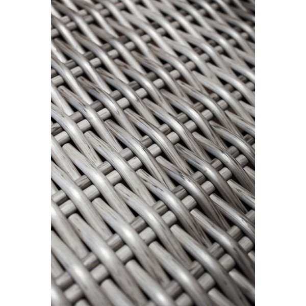 Pelēks mākslīgās rotangpalmas dārza atpūtas komplekts 2 personām Calgary – Garden Pleasure-image-4