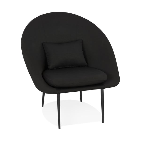 Melns krēsls Kokoon Parabol