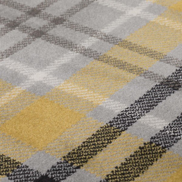 Dzelteni pelēks paklājs Flair Rugs Highland, 160 x 230 cm-image-1