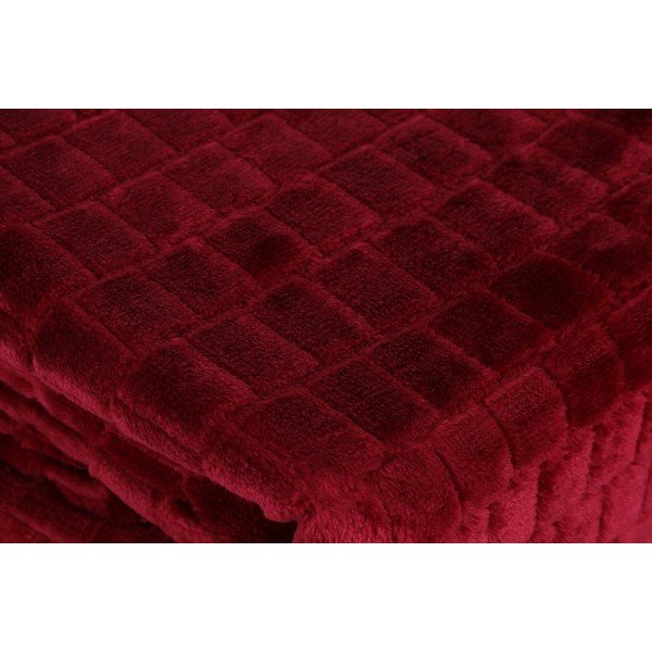 Sarkans pārklājs divguļamai gultai 200x220 cm Melinda – Mijolnir-image-2