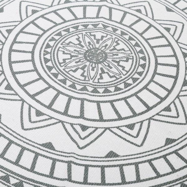 2 pelēku apaļu paklāju komplekts Unimasa, ⌀ 90 cm-image-1