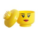 LEGO® glabāšanas kaste - lelle (meitene), ⌀ 24,2 cm