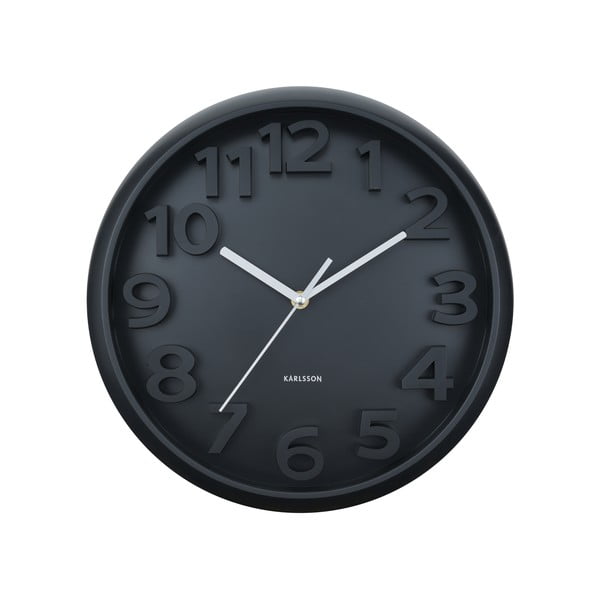 Sienas pulkstenis ø 33,5 cm Elevated Classic Numbers – Karlsson